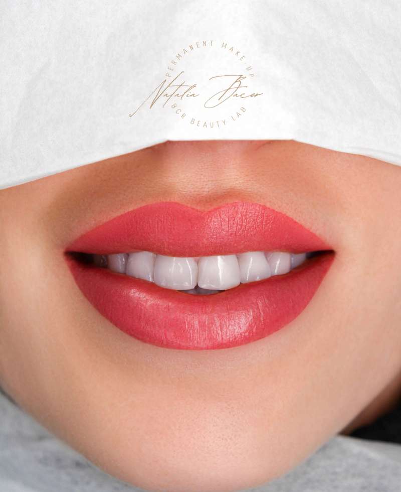 Micropigmentación de labios en BCR Beauty Lab